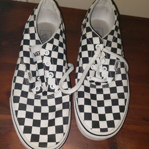 Checkered vans